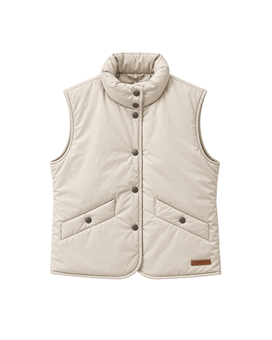 VESTE CLASSIQUE EN DUVET BLEU MARINE
