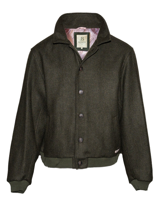 Wollen Bomberjack Khaki