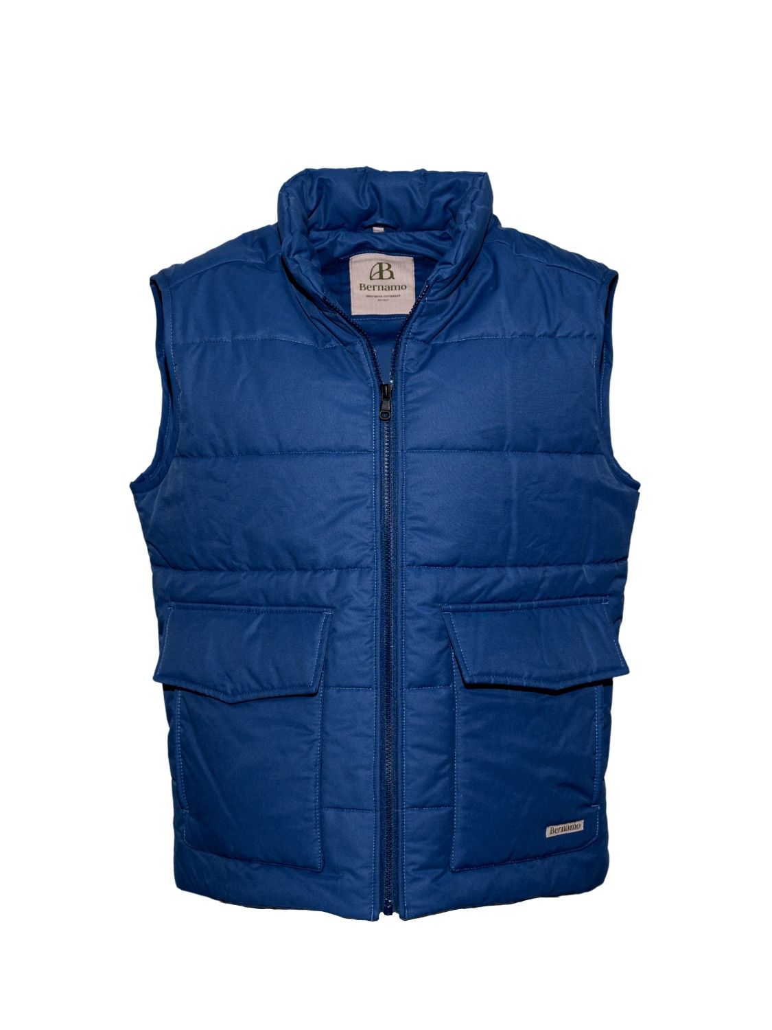 DOWN BODYWARMER COBALT BLUE