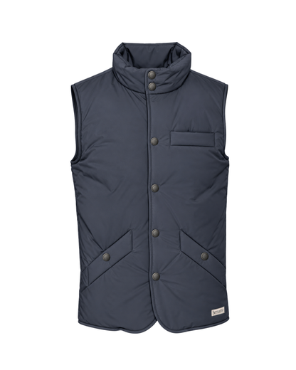 Amaury - Klassieke Bodywarmer - Antraciet Grijs