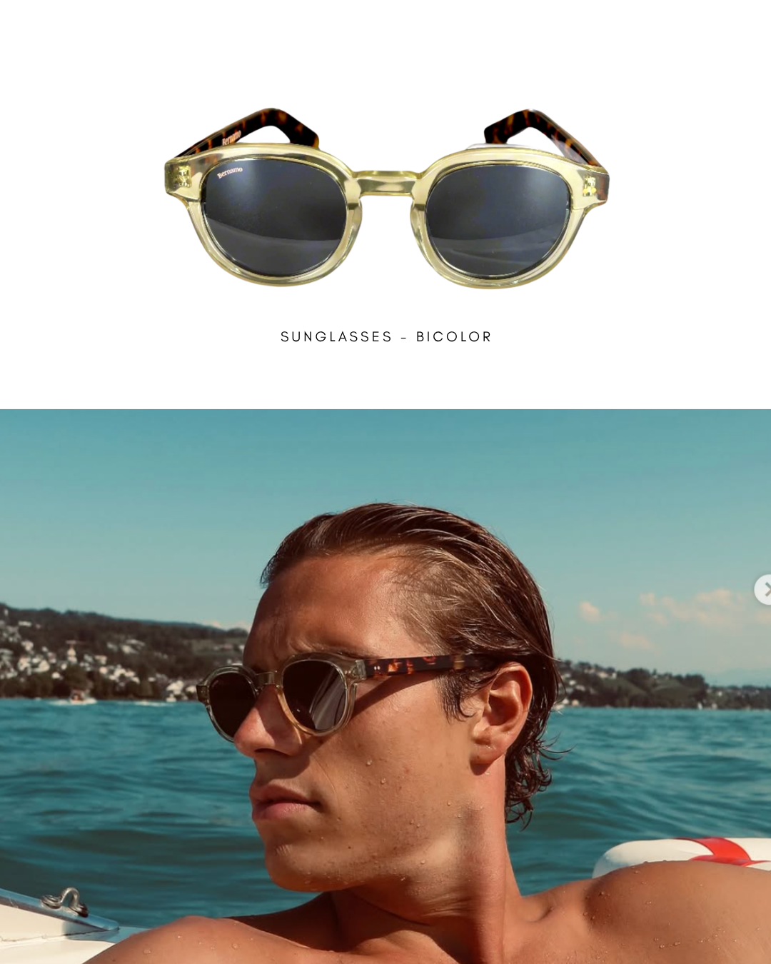 Le Zoute - Lunettes de soleil - Bicolore