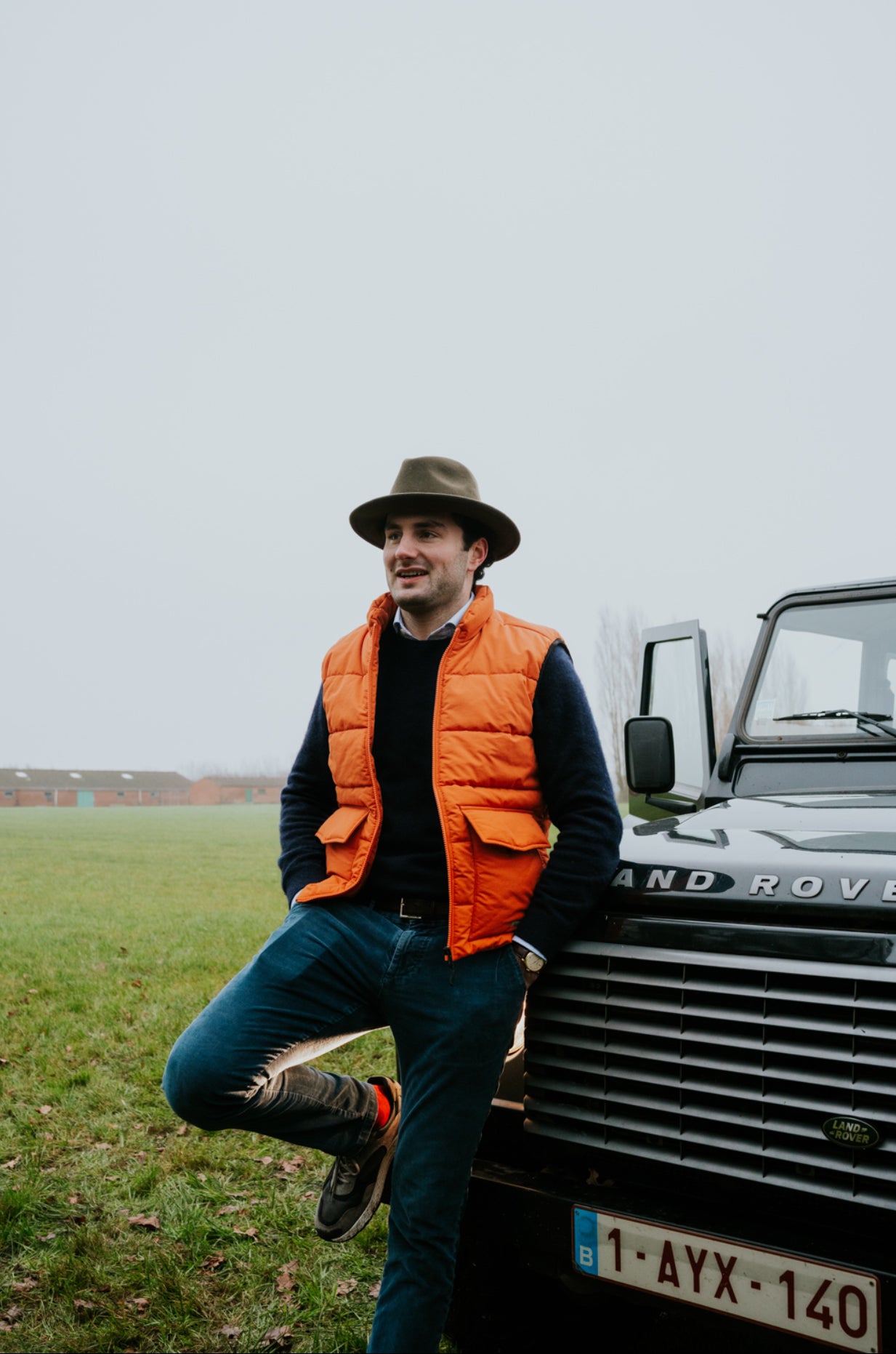 DONSBODYWARMER ORANJE
