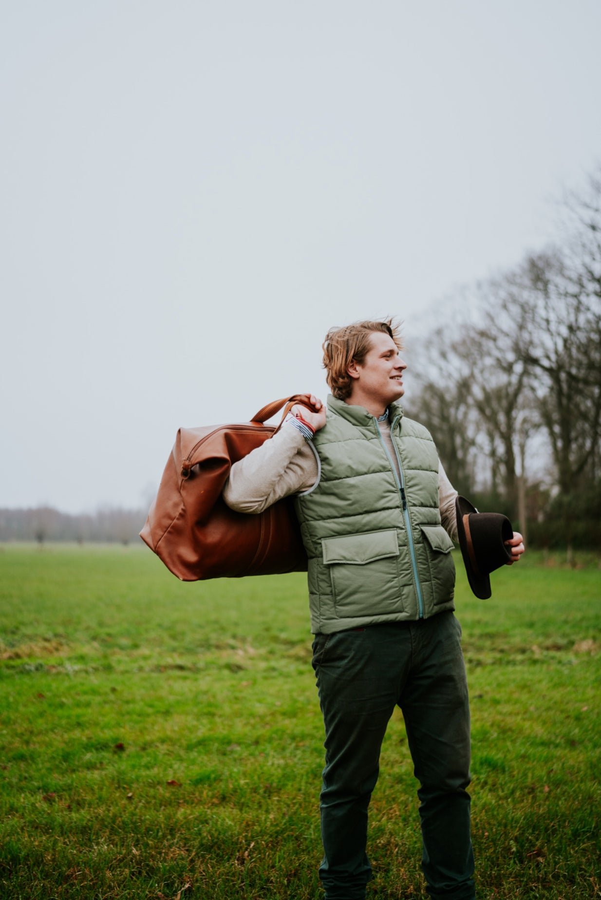 DONSBODYWARMER GROEN (RITS)