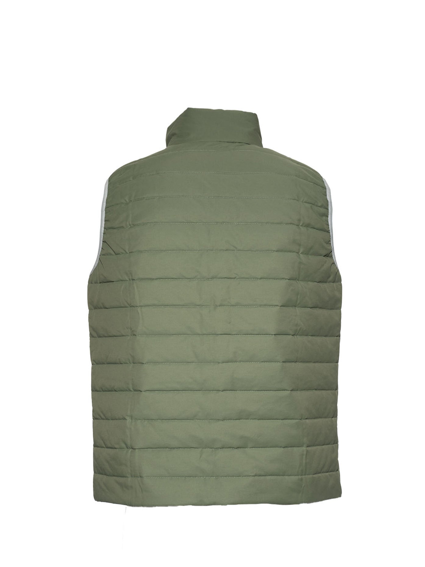 DOWN BODYWARMER GREEN (STITCHED)