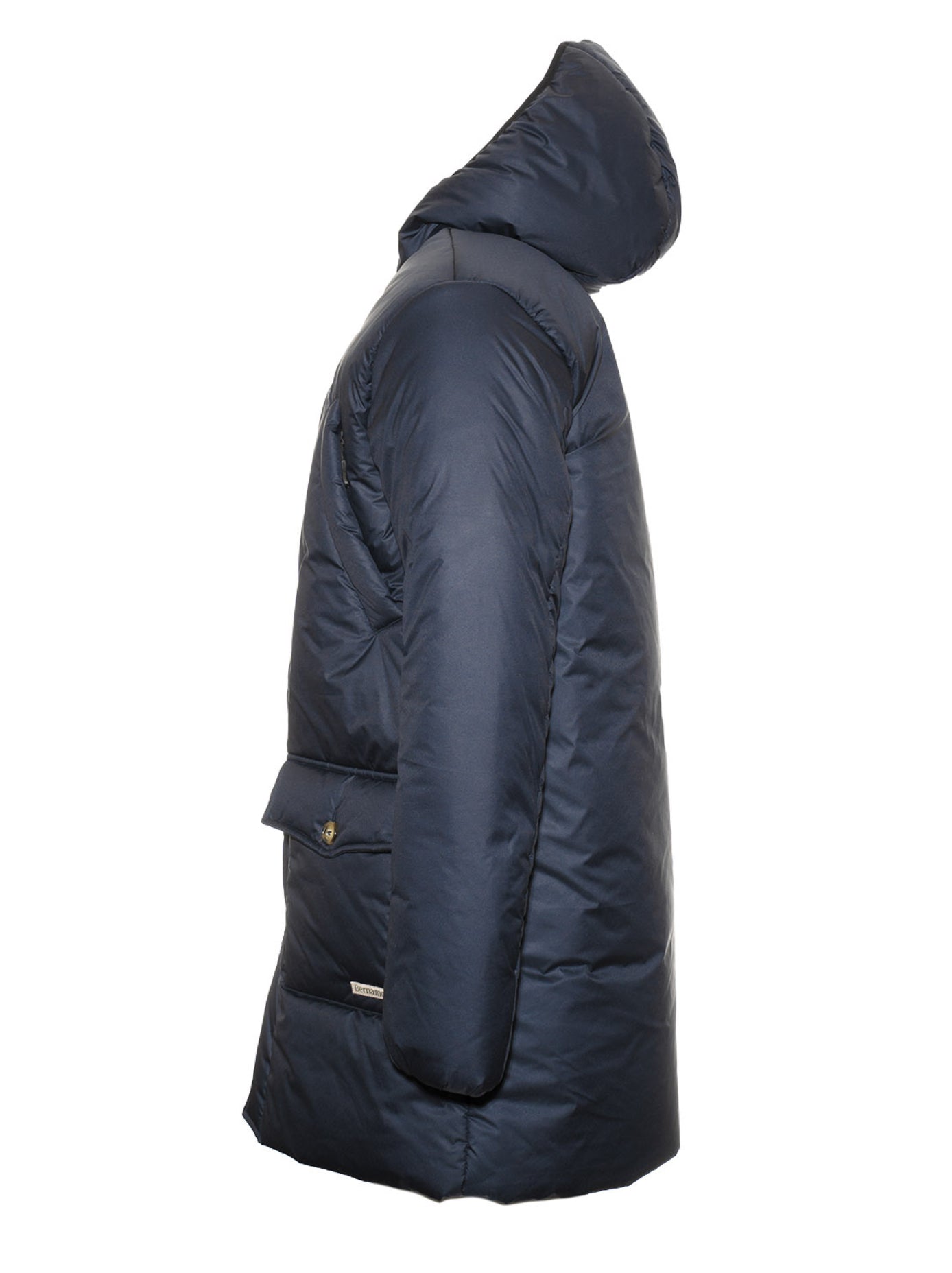 DOWN LONG JACKET NAVY