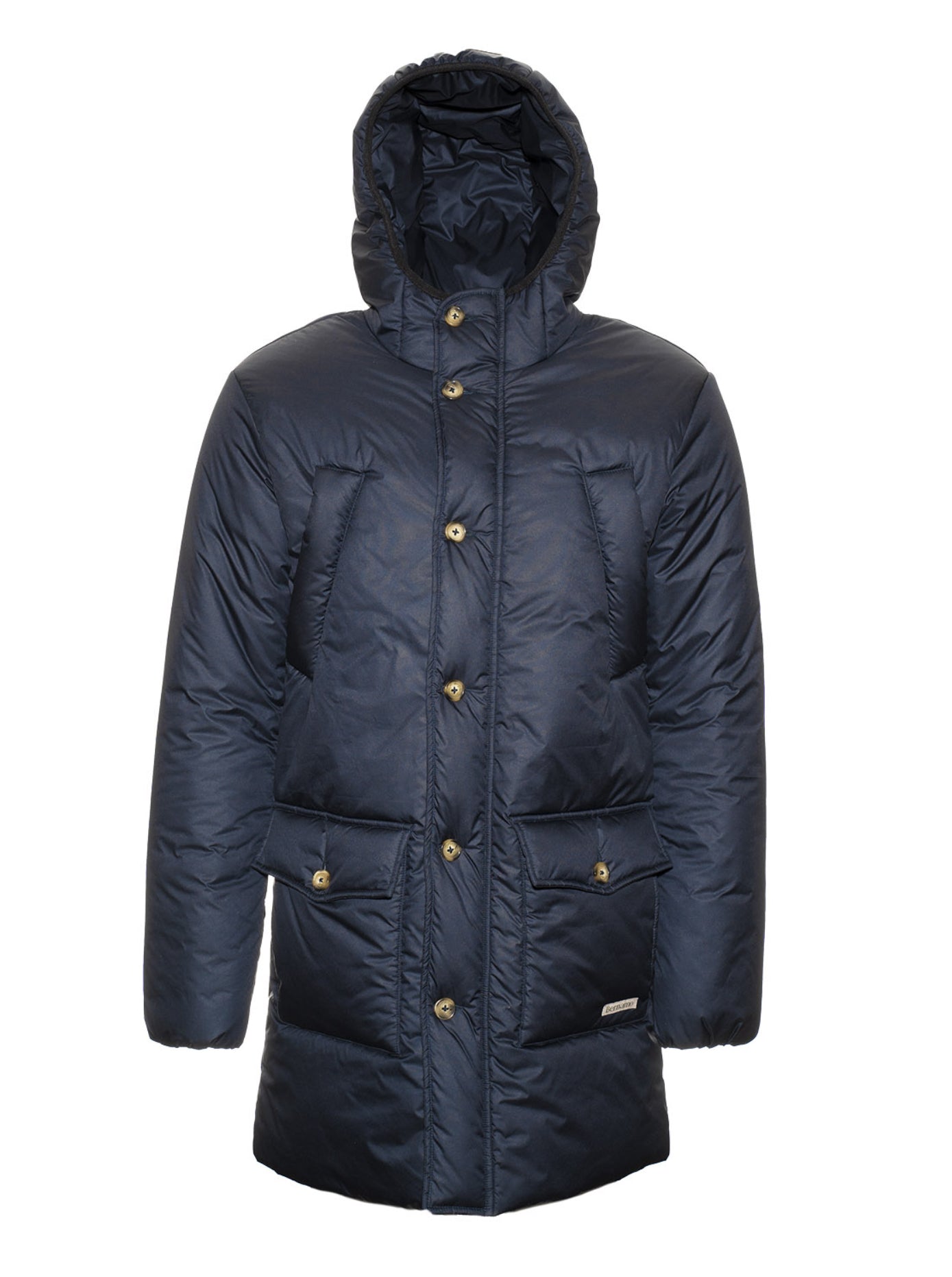 DOWN LONG JACKET NAVY