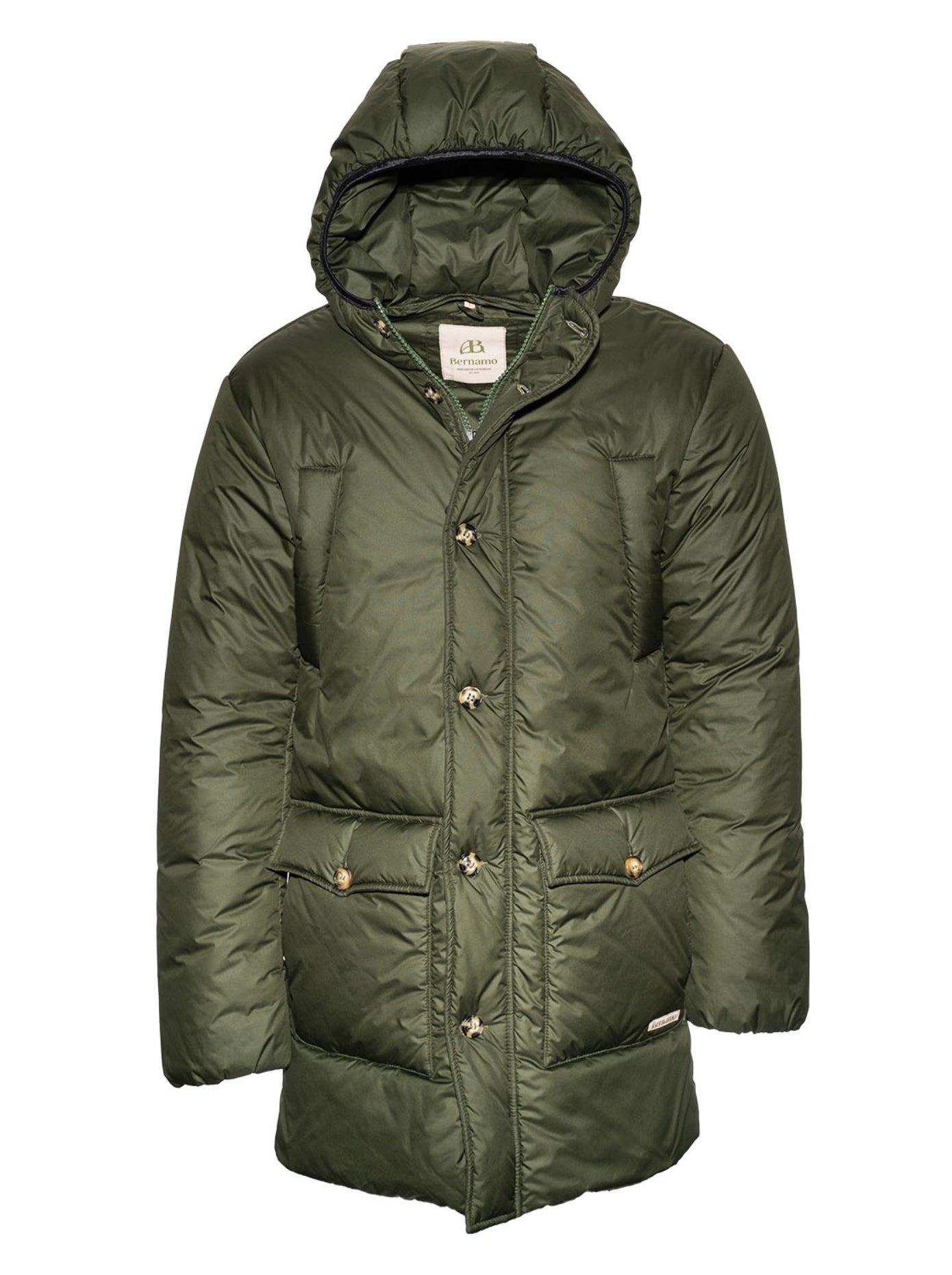 DOWN LONG JACKET NAVY