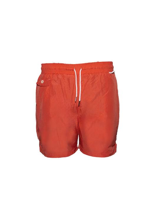 SWIMMING SHORT CORAL RED