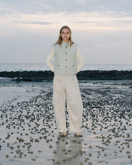 The Marise woman bodywarmer - Beige - IS COMING SOON