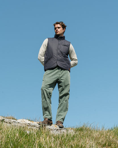 Amaury - Classic Bodywarmer - Marineblauw
