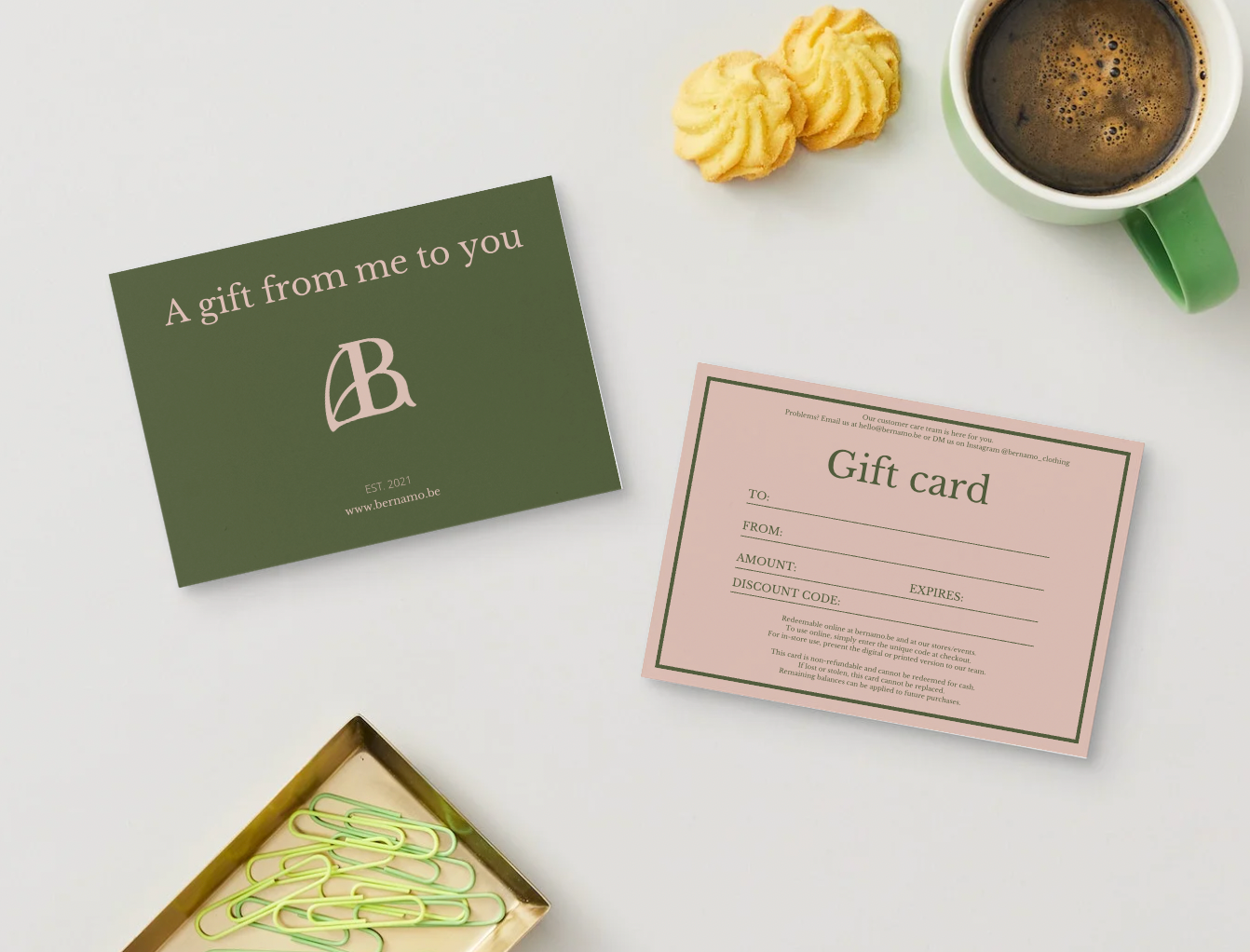 Bernamo Gift Card