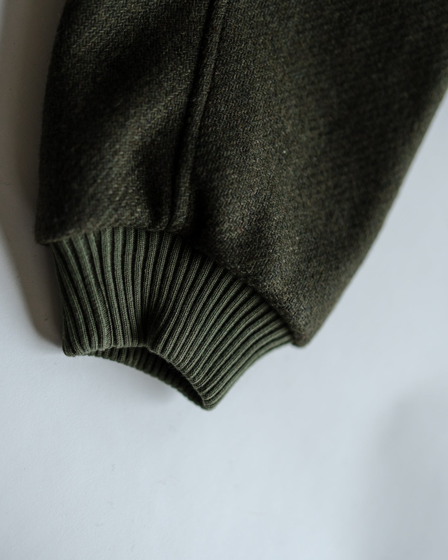 WOOL BOMBER JACKET KHAKI