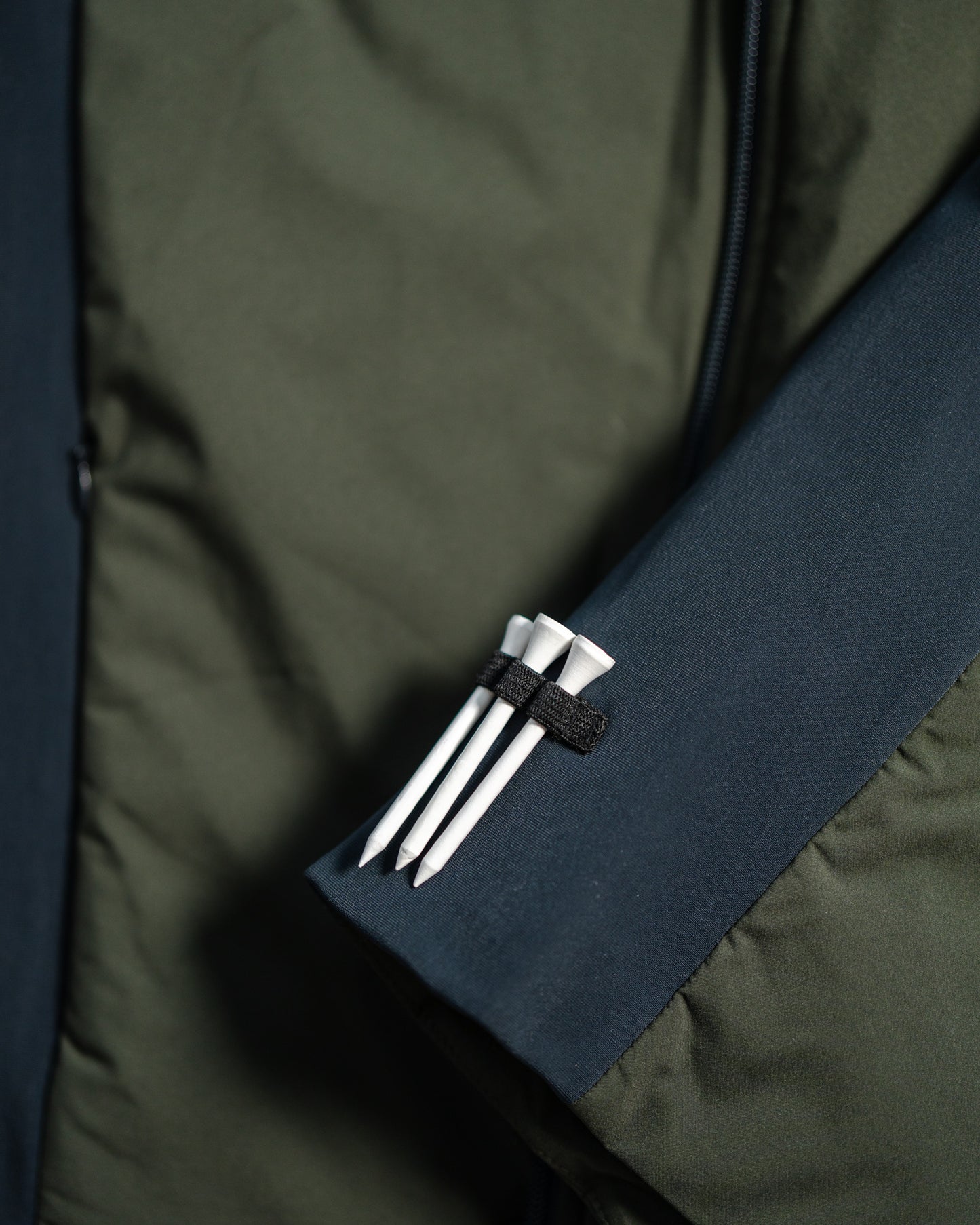 DOWN (GOLF) VEST BOTTLE GREEN