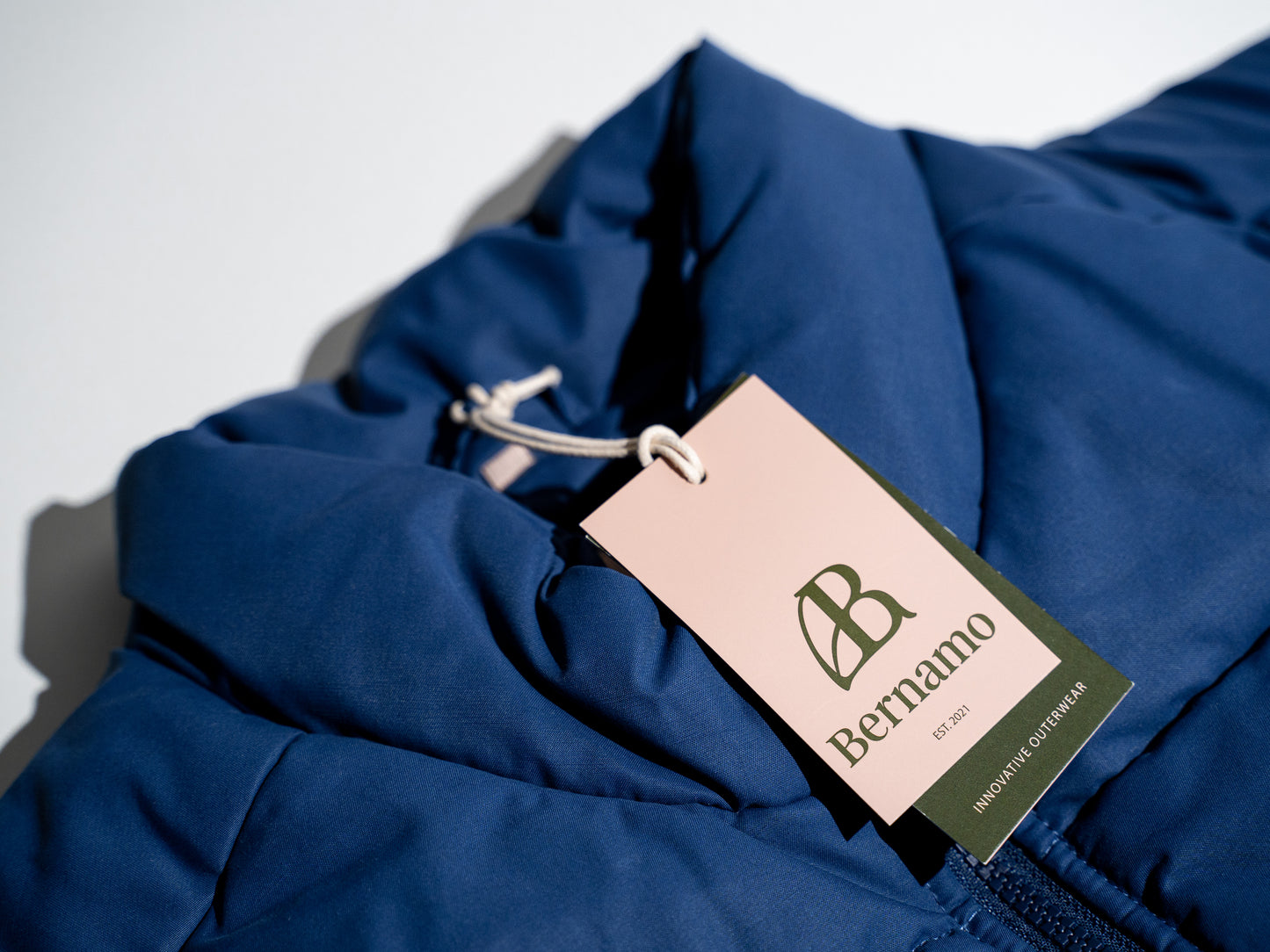 DOWN BODYWARMER COBALT BLUE