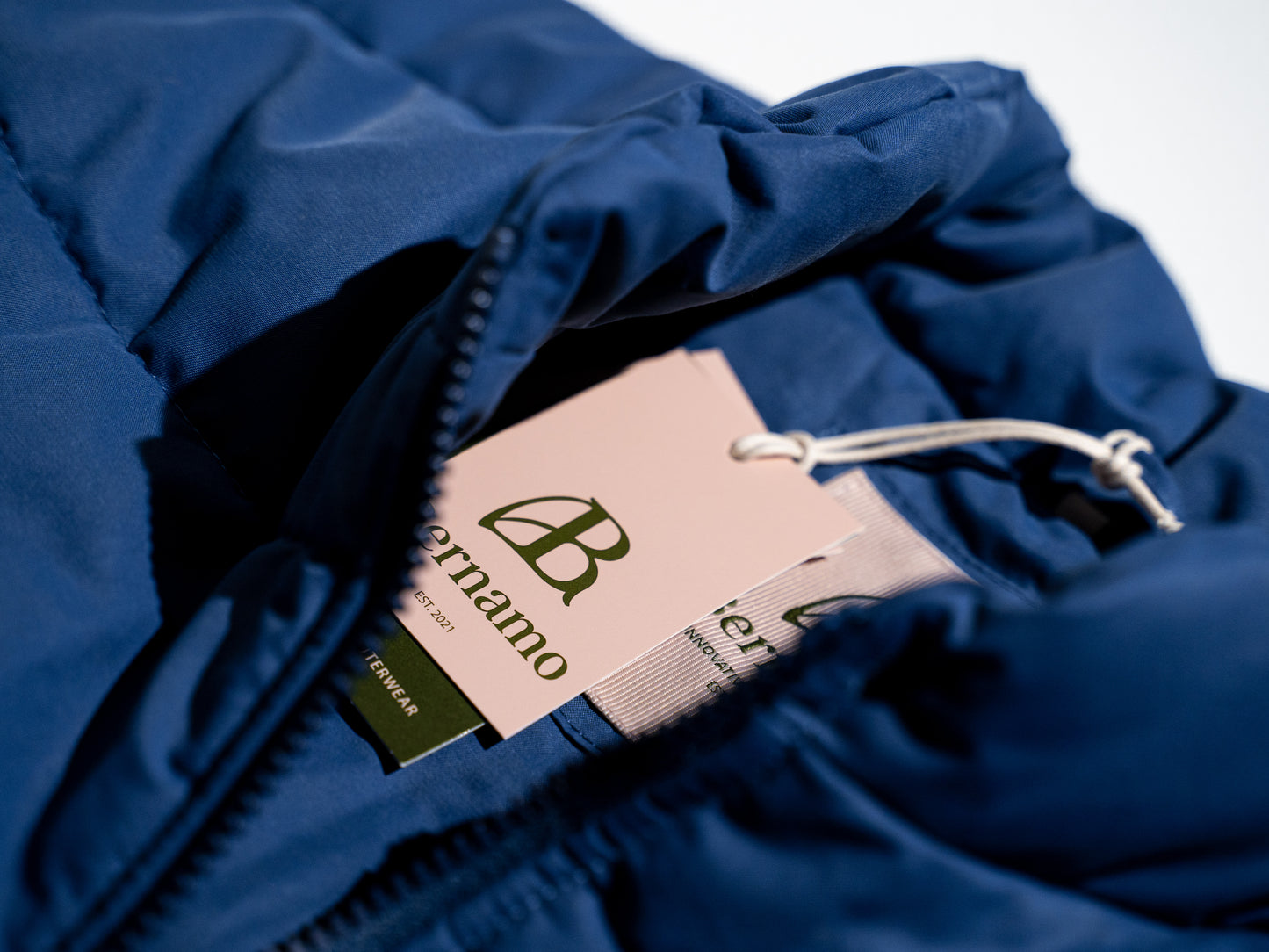 DOWN BODYWARMER COBALT BLUE