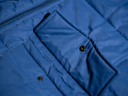 DONS BODYWARMER KOBALTBLAUW