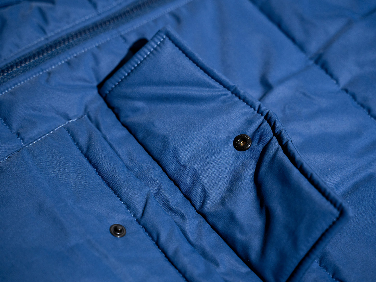DOWN BODYWARMER COBALT BLUE