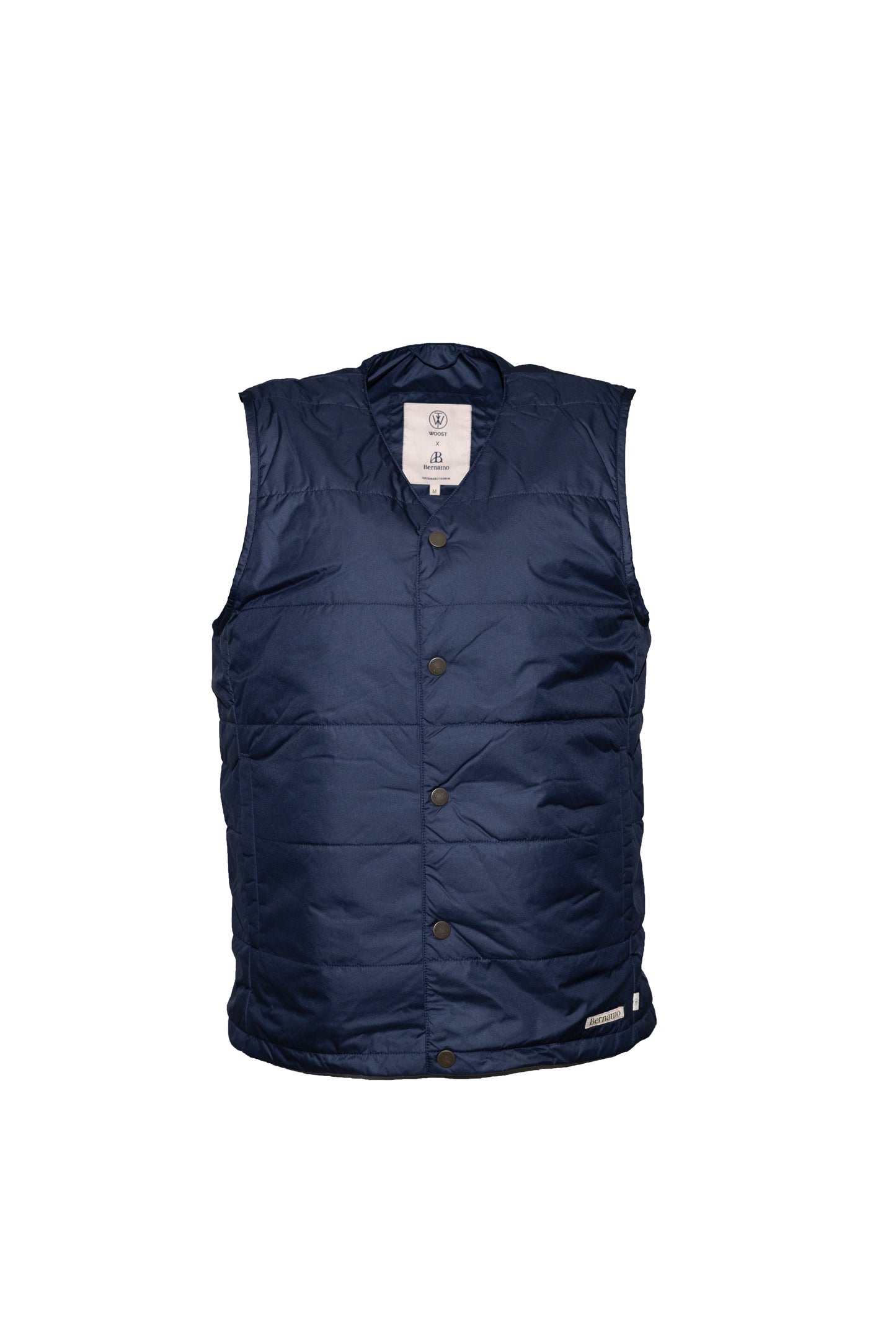 DOWN V NECK GILLET NAVY (LIGHTWEIGHT)