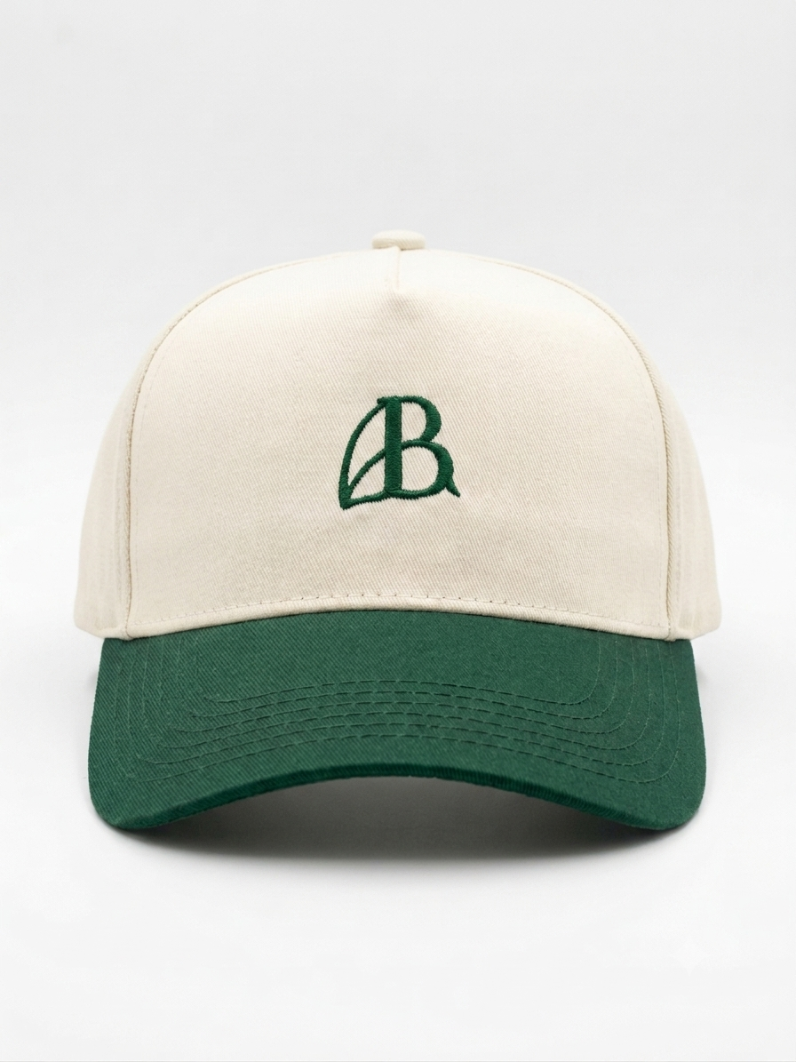 Bicolor Cap - Bottle Green