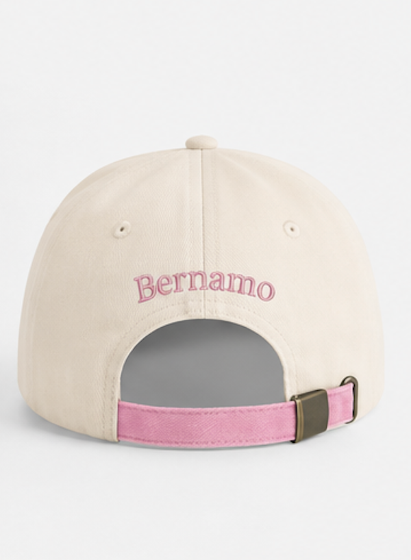 BERNAMO BICOLOR CAP PINK
