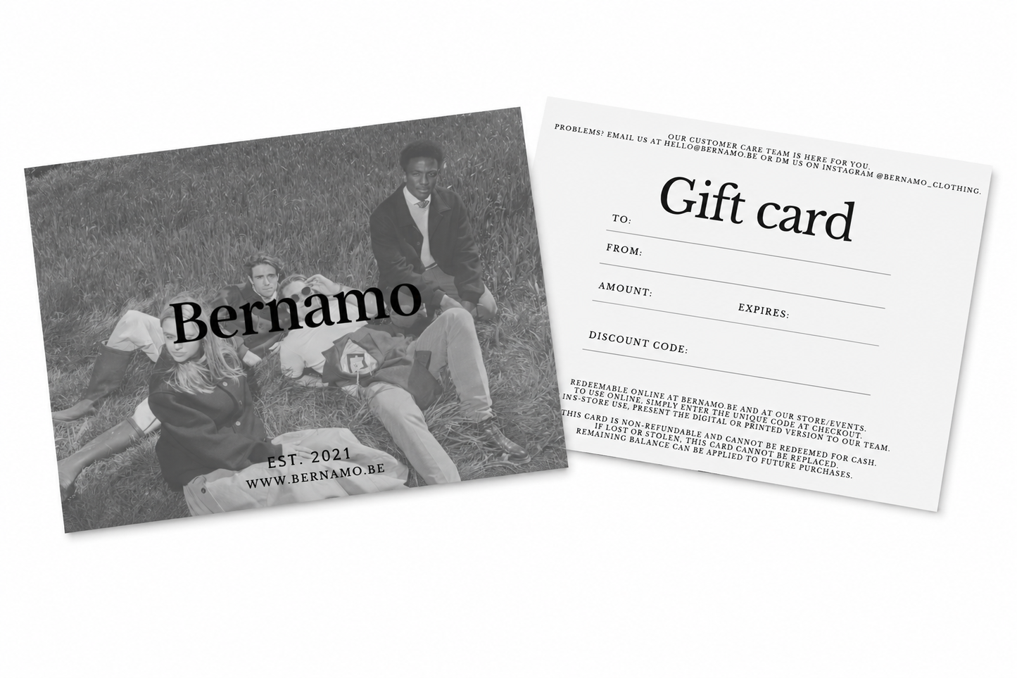Bernamo GIFT CARD