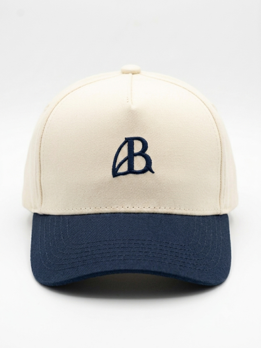 Bicolor Cap - Navy Blue