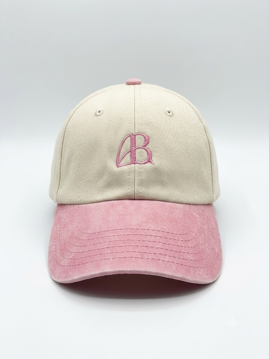 Bicolor Cap - Pink